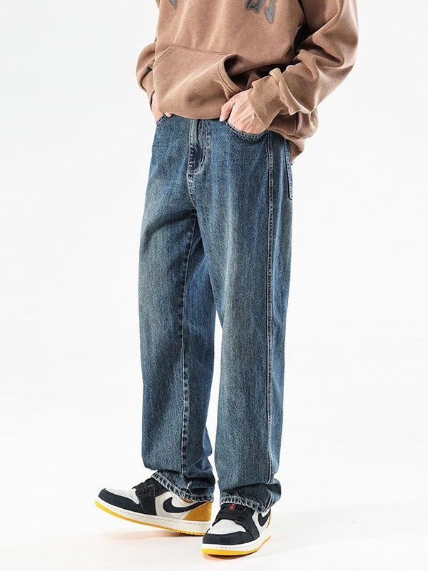 Fashionable Loose All-match Casual Jeans For Men Fashionable Loose All-match Casual Jeans For Men