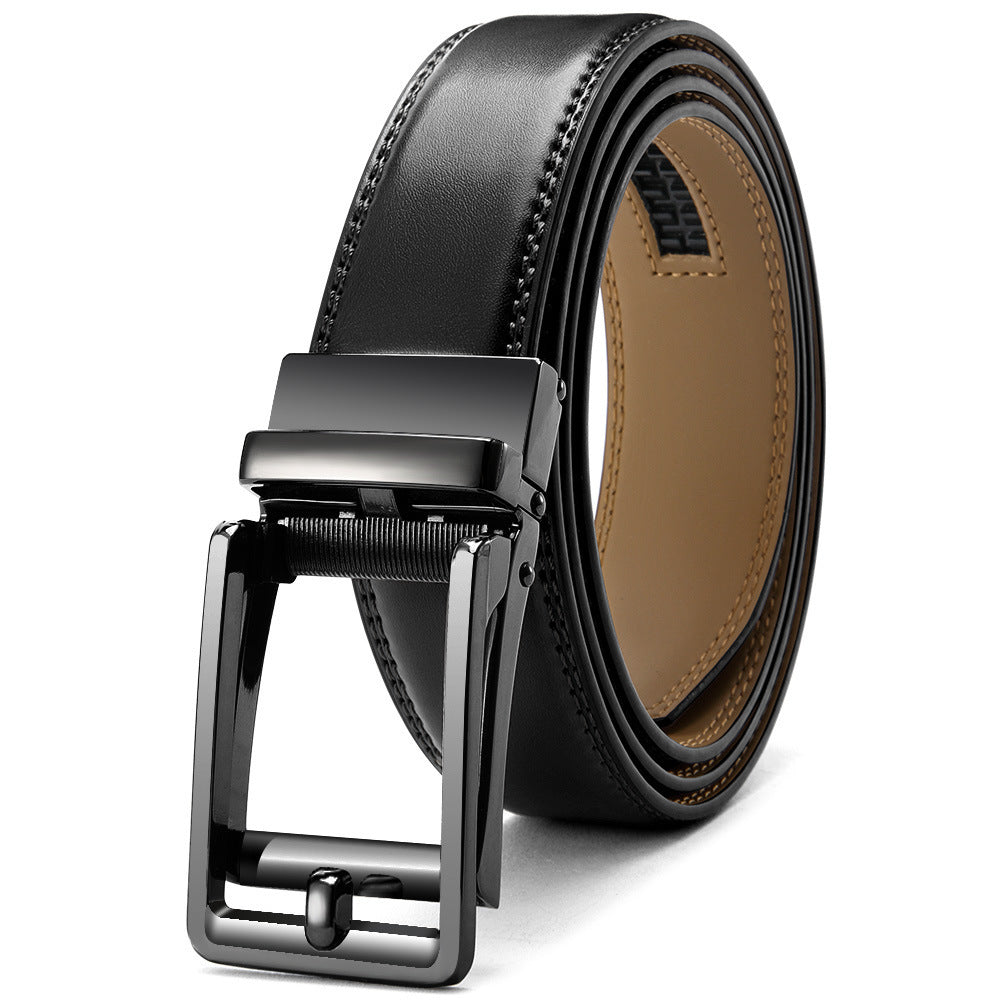 Reprint Anti-pull Alloy Automatic Buckle Belt Men Reprint Anti-pull Alloy Automatic Buckle Belt Men