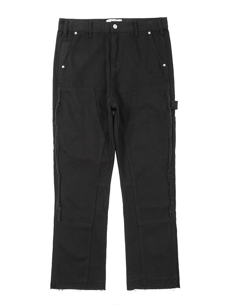High Street Straight Leg Skinny Jeans Men Black And White High Street Straight Leg Skinny Jeans Men Black And White