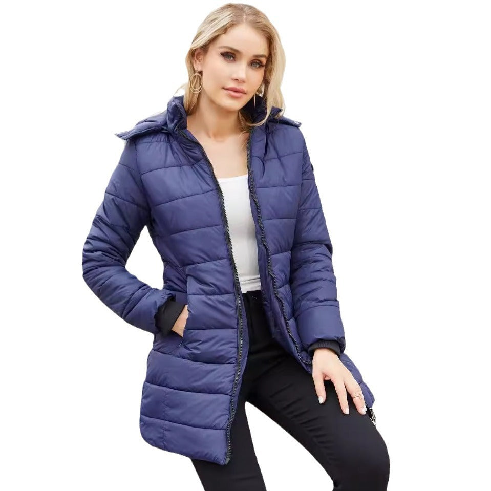 Waterproof Long-sleeved Cotton-padded Jacket Waterproof Long-sleeved Cotton-padded Jacket