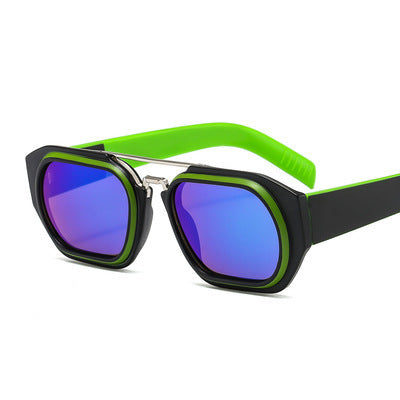 Men's Personality Trend Sunglasses Retro Color Sunglasses Men's Personality Trend Sunglasses Retro Color Sunglasses