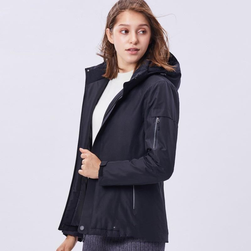 USB Charging Heating Suit Men's Ski Hoodie Jacket USB Charging Heating Suit Men's Ski Hoodie Jacket