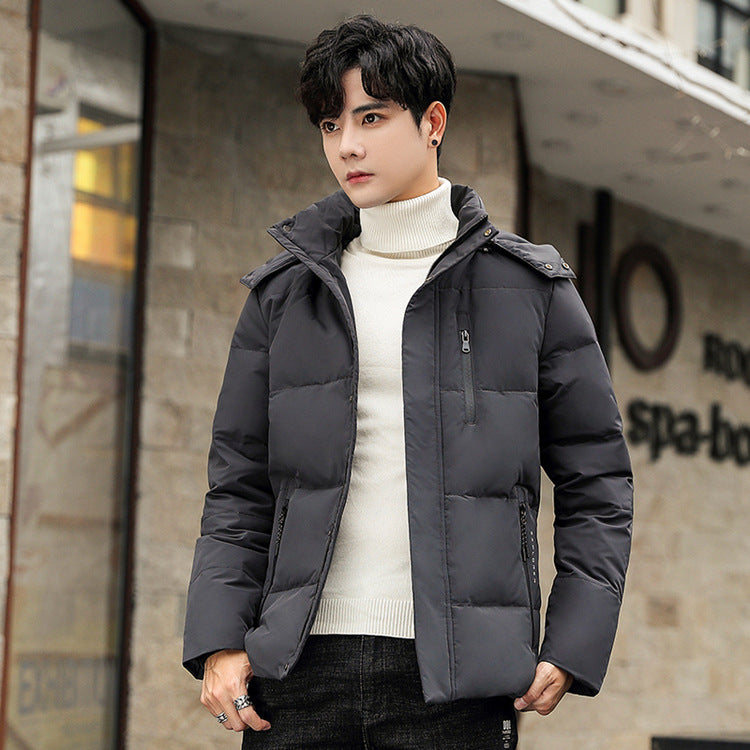 Winter Short Down Jacket Men's New Thickening Winter Short Down Jacket Men's New Thickening