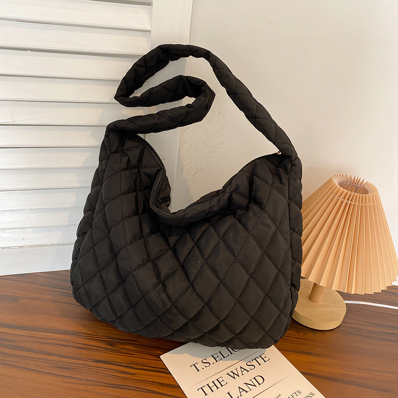 Warm Totes Shoulder Bags For Women Fashion Winter Shopping Bag Warm Totes Shoulder Bags For Women Fashion Winter Shopping Bag
