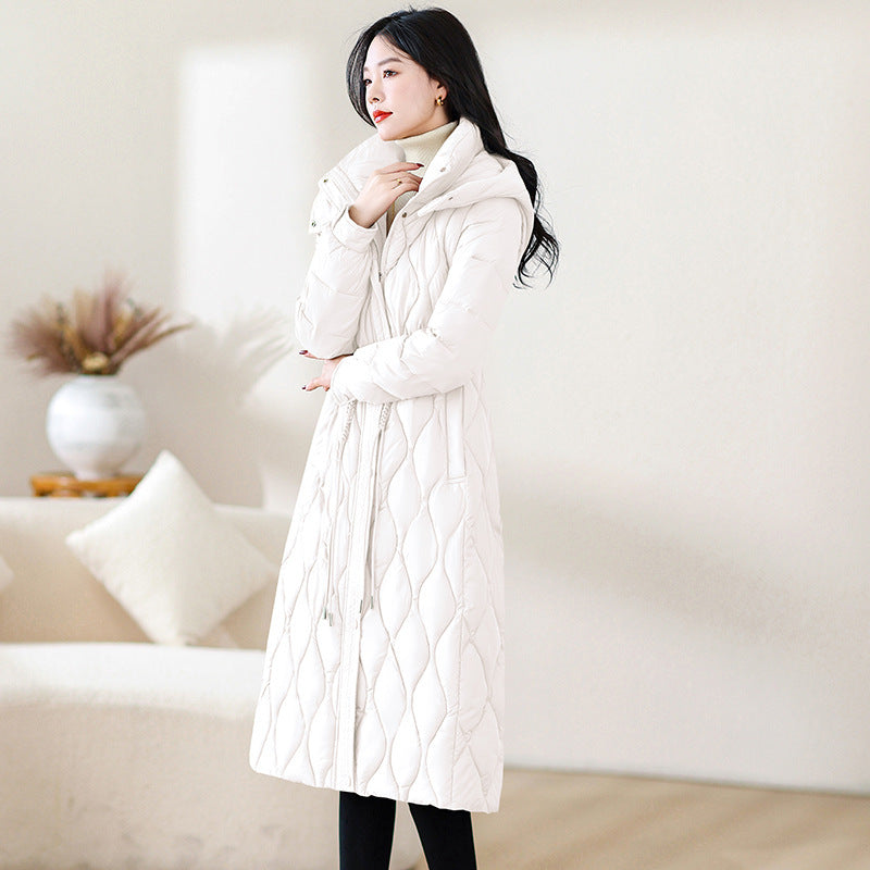 Thickened Cinched Western Style Slim Fit Coat Thickened Cinched Western Style Slim Fit Coat
