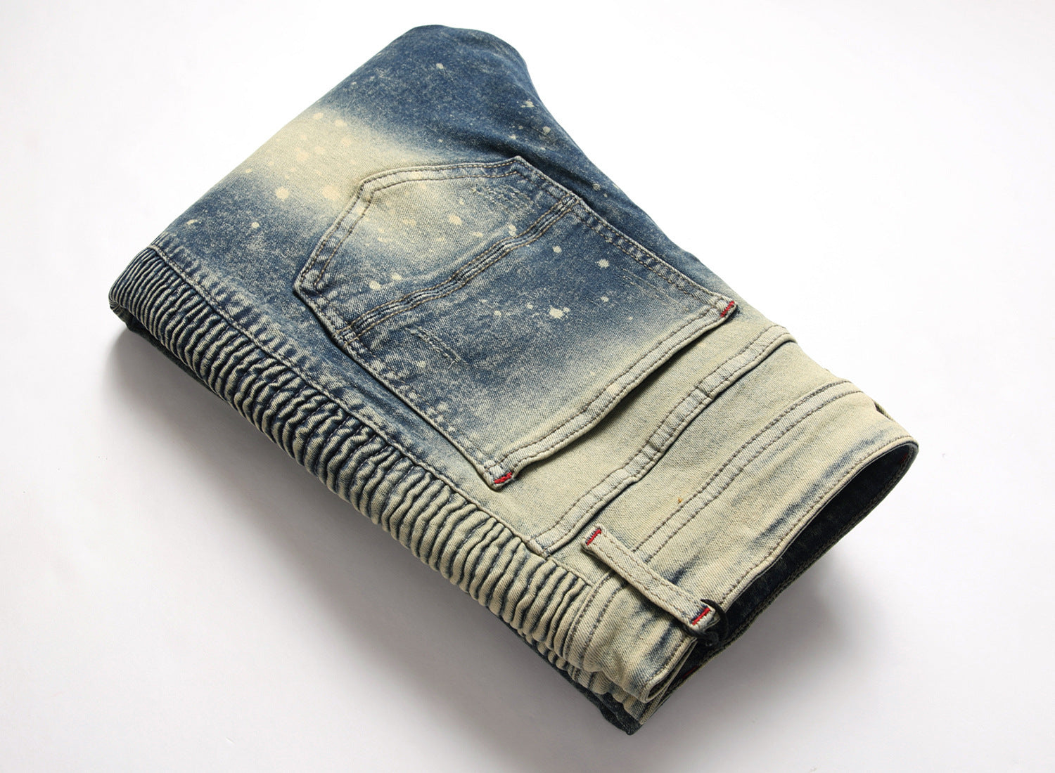 Elastic Small Straight Jeans For Men Elastic Small Straight Jeans For Men