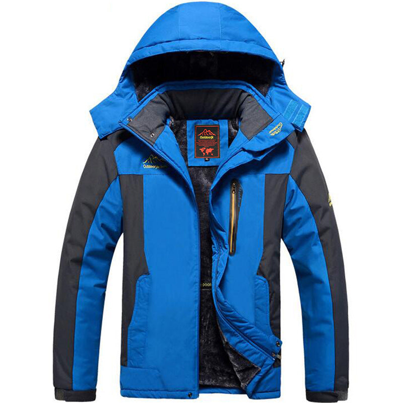 Outdoor Winter Plus Size Men's Assault Jacket Fleece Lined Padded Warm Keeping Outdoor Winter Plus Size Men's Assault Jacket Fleece Lined Padded Warm Keeping