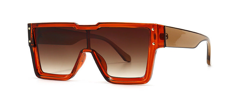 Oversized One Lens Square Sunglasses Fashion Men Women Oversized One Lens Square Sunglasses Fashion Men Women