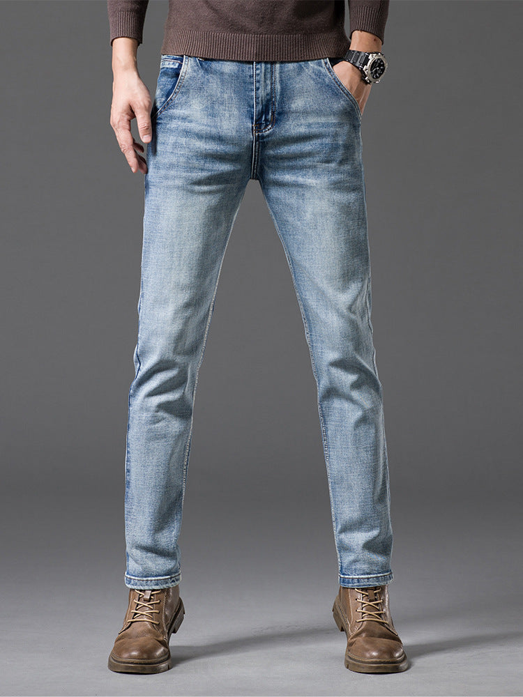 Spring Pencil Pants Slim Outdoor Casual Jeans Spring Pencil Pants Slim Outdoor Casual Jeans