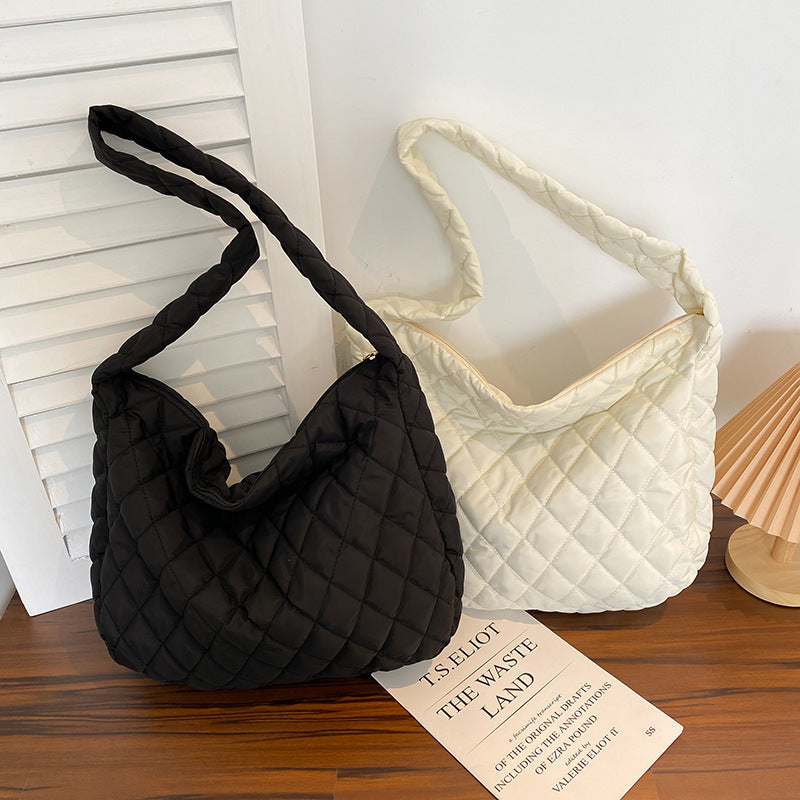 Warm Totes Shoulder Bags For Women Fashion Winter Shopping Bag Warm Totes Shoulder Bags For Women Fashion Winter Shopping Bag