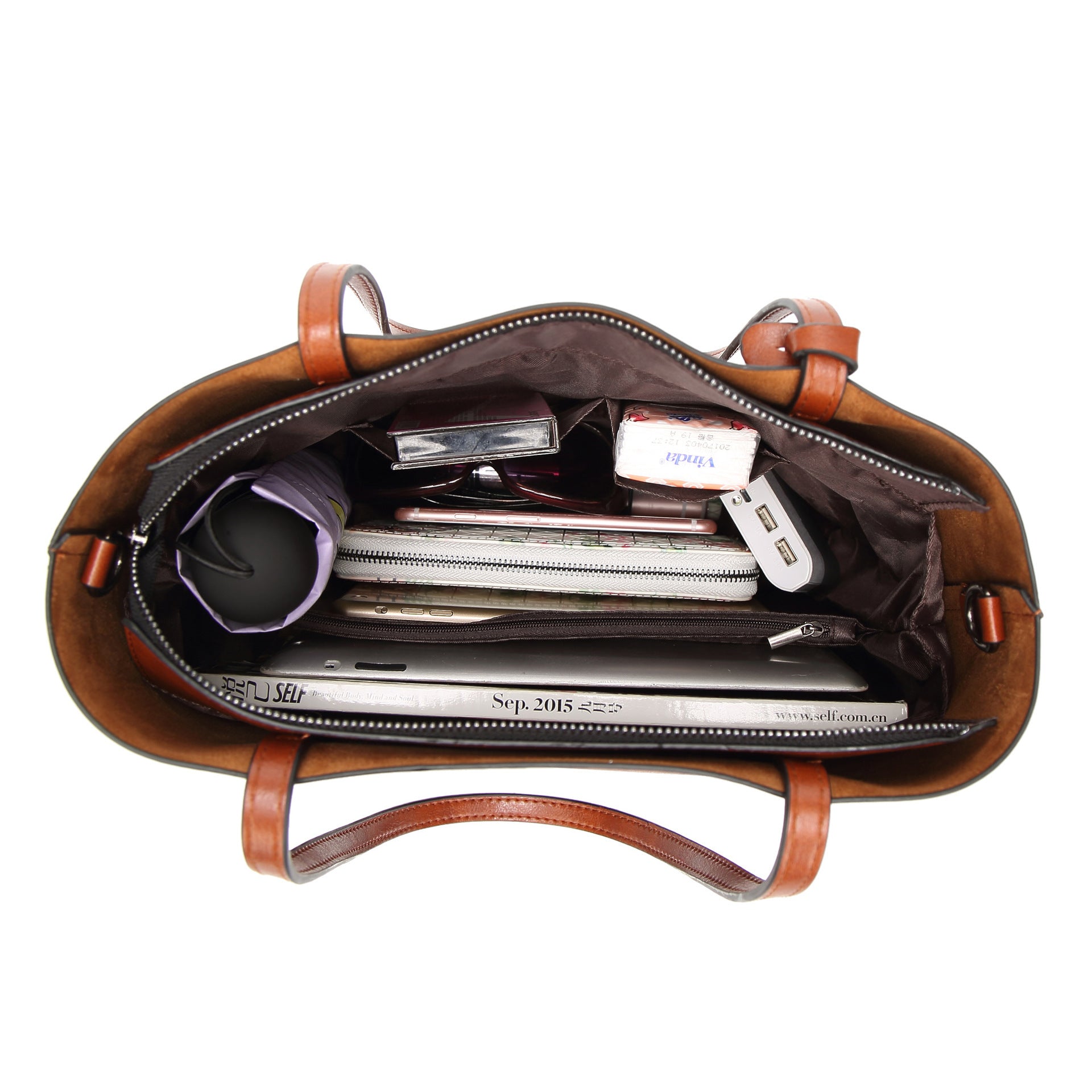 Women's fashion leather handbag Women's fashion leather handbag
