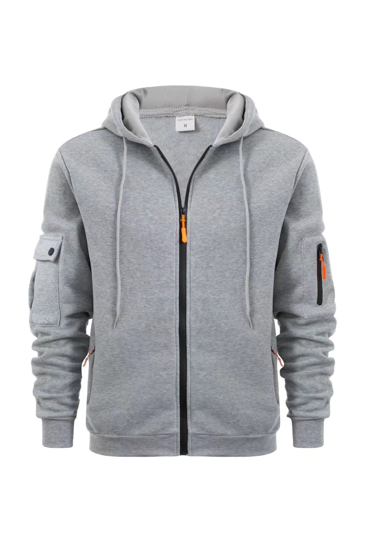 Fashion Men's Sports Plus Size Casual Jacket Fashion Men's Sports Plus Size Casual Jacket