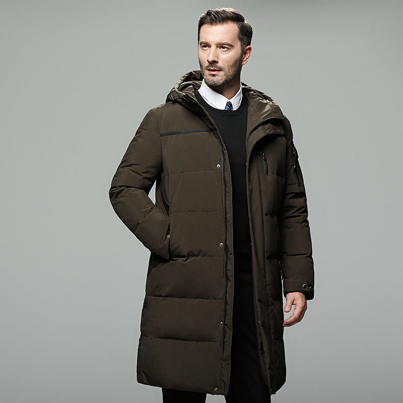 Long padded down jacket for men Long padded down jacket for men