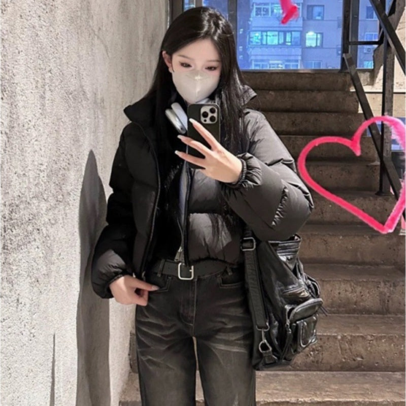 Winter New Short Down Jacket High-grade Small Kendall Style Loose Versatile Coat Women Winter New Short Down Jacket High-grade Small Kendall Style Loose Versatile Coat Women