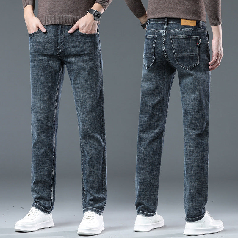 Men's Loose Straight Leg Summer Jeans Men's Loose Straight Leg Summer Jeans