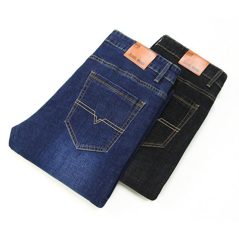 Jeans Men's Straight Loose Long Pants Men's New Large Size Casual Jeans Jeans Men's Straight Loose Long Pants Men's New Large Size Casual Jeans