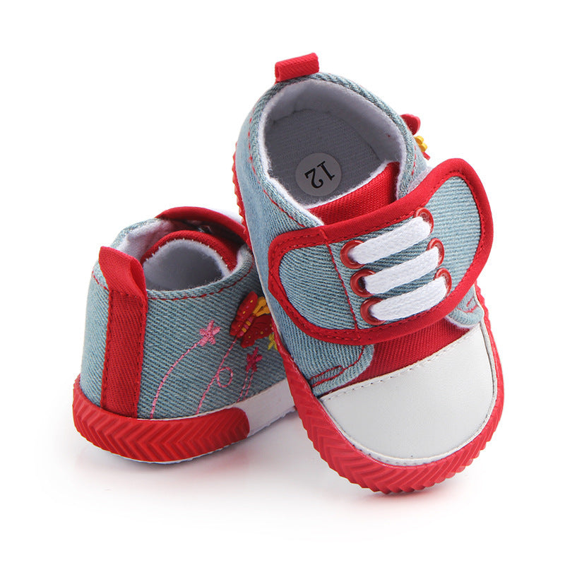 Butterfly baby shoes soft soled walking shoes Butterfly baby shoes soft soled walking shoes