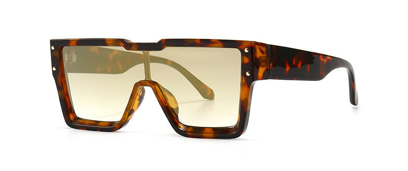 Oversized One Lens Square Sunglasses Fashion Men Women Oversized One Lens Square Sunglasses Fashion Men Women