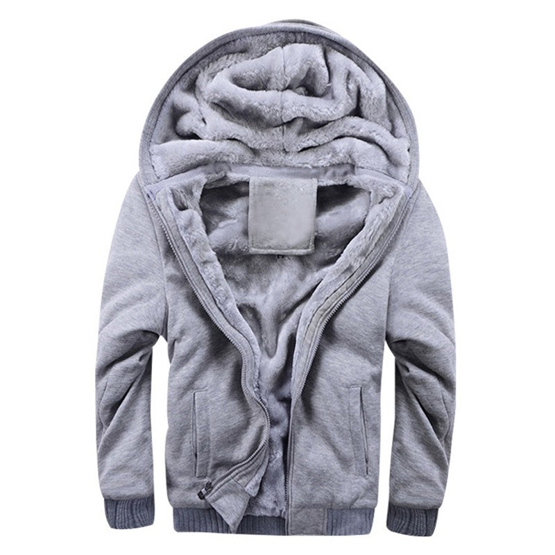 Plus Fleece Sweater Men S Casual Sport Fleece Hooded Jackets Plus Fleece Sweater Men S Casual Sport Fleece Hooded Jackets