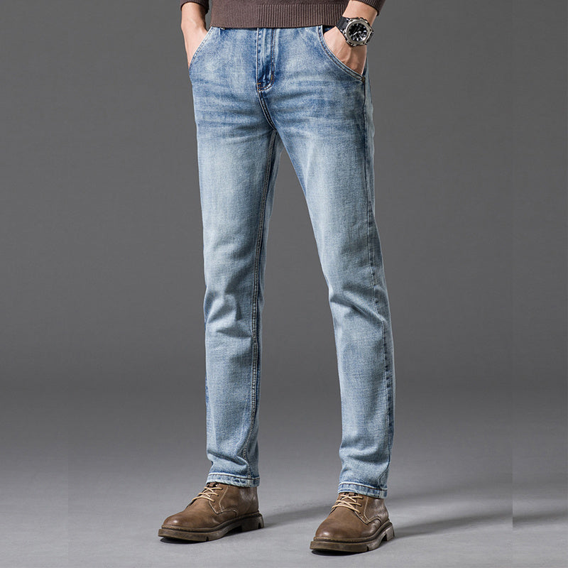 Spring Pencil Pants Slim Outdoor Casual Jeans Spring Pencil Pants Slim Outdoor Casual Jeans