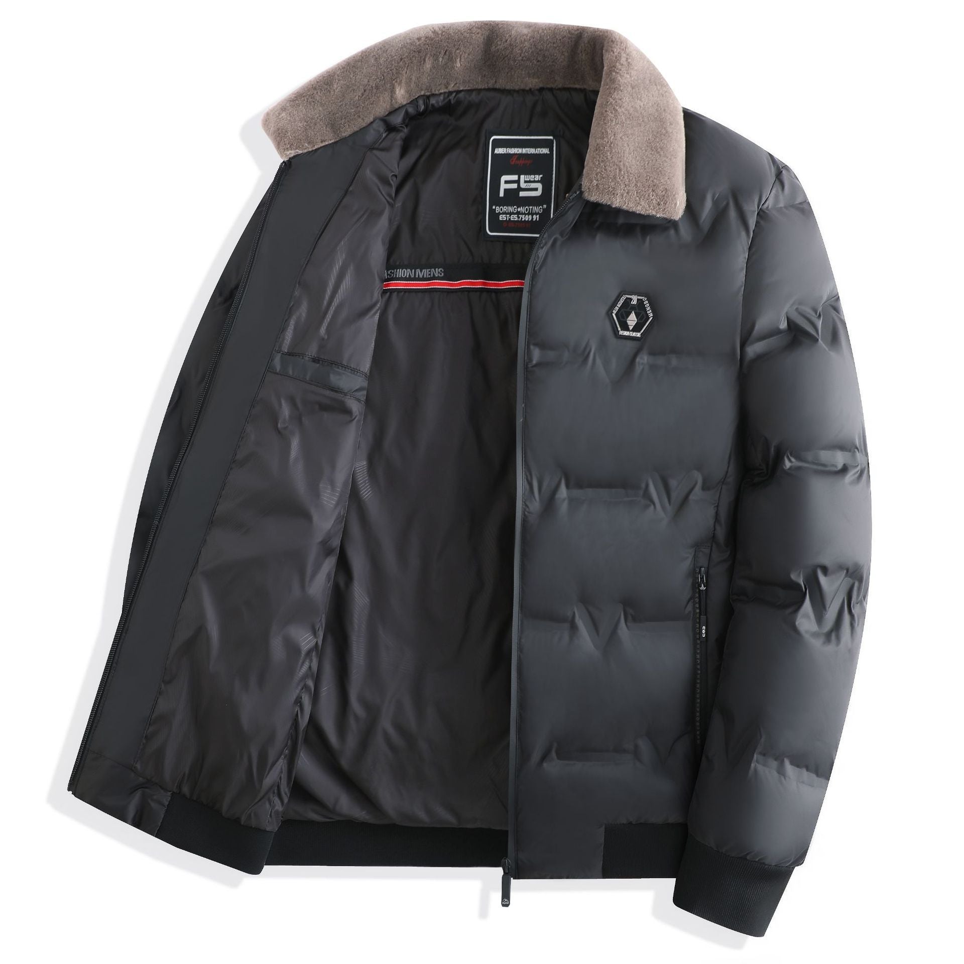 Winter Men's Warm Down Coat Winter Men's Warm Down Coat