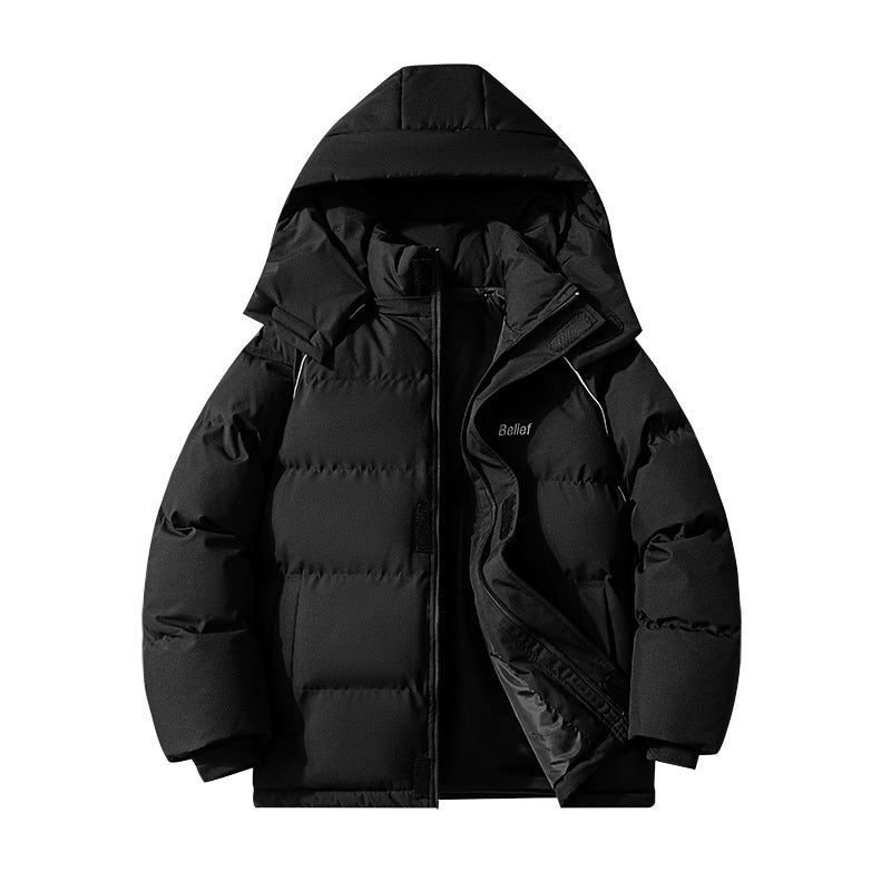 Warm Waterproof Fake Two-piece Cotton-padded Jacket Warm Waterproof Fake Two-piece Cotton-padded Jacket