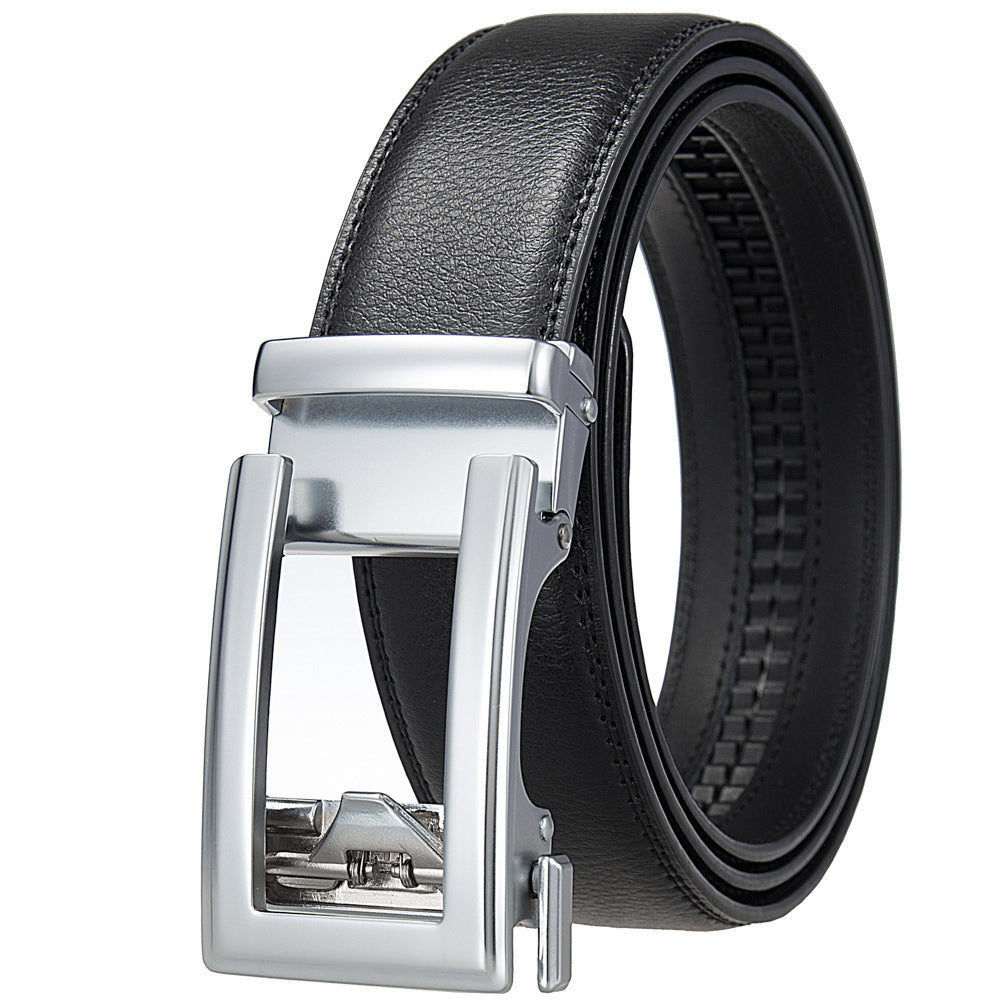 Antique Cowhide Men's Leather Belt Casual Business Comfort Click Belt Antique Cowhide Men's Leather Belt Casual Business Comfort Click Belt