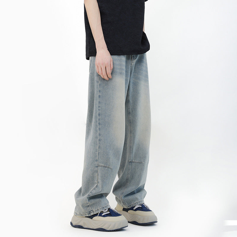 Men's Fashion Brand Loose Casual Wide-leg Trousers Men's Fashion Brand Loose Casual Wide-leg Trousers