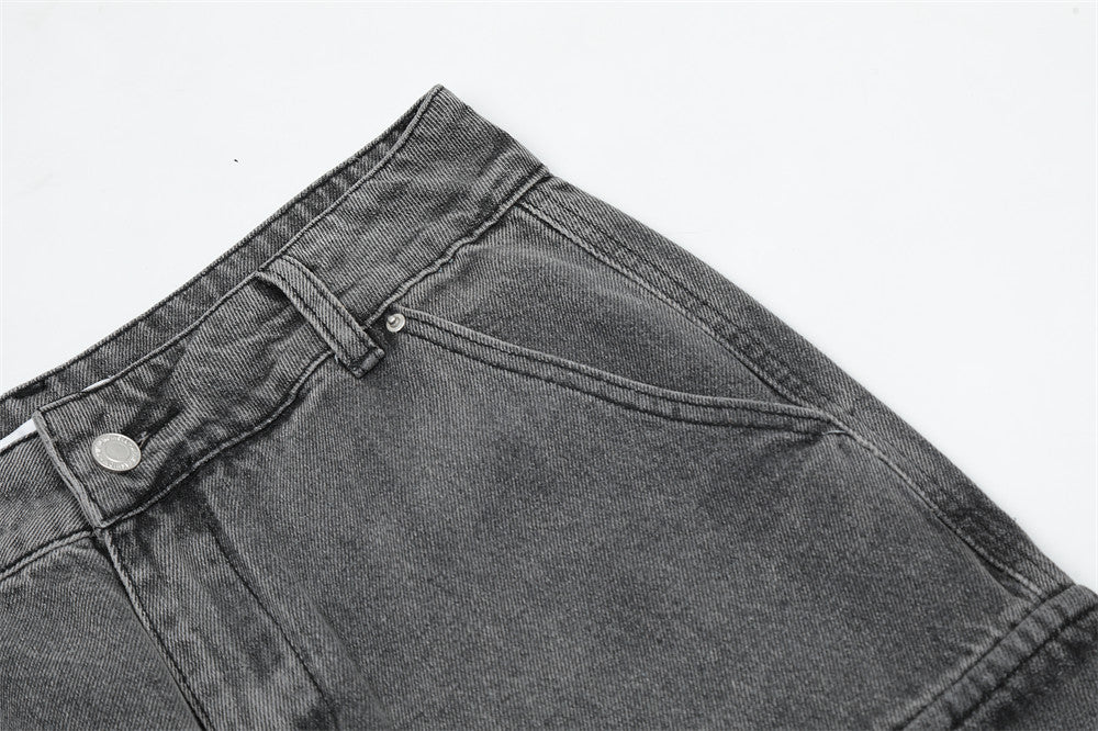 Trendy Multi-pocket Stitching Jeans For Men Trendy Multi-pocket Stitching Jeans For Men