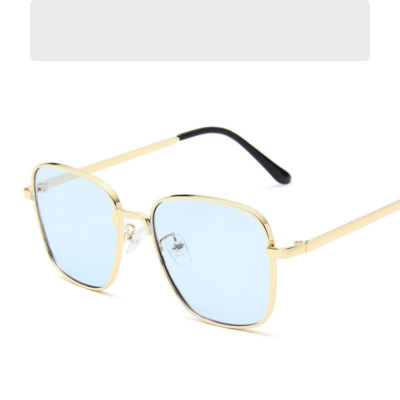 Men And Women Temperament Box Marine Piece Sunglasses Men And Women Temperament Box Marine Piece Sunglasses