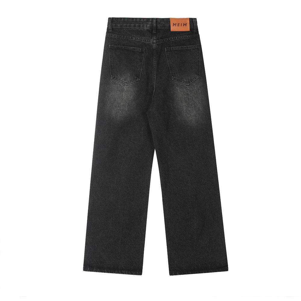 Fashion Washed White Jeans For Men Fashion Washed White Jeans For Men