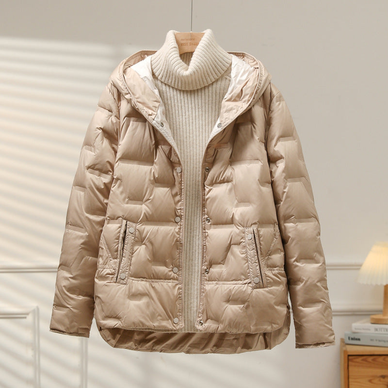 New Thin Short Lightweight Down Jacket Women New Thin Short Lightweight Down Jacket Women
