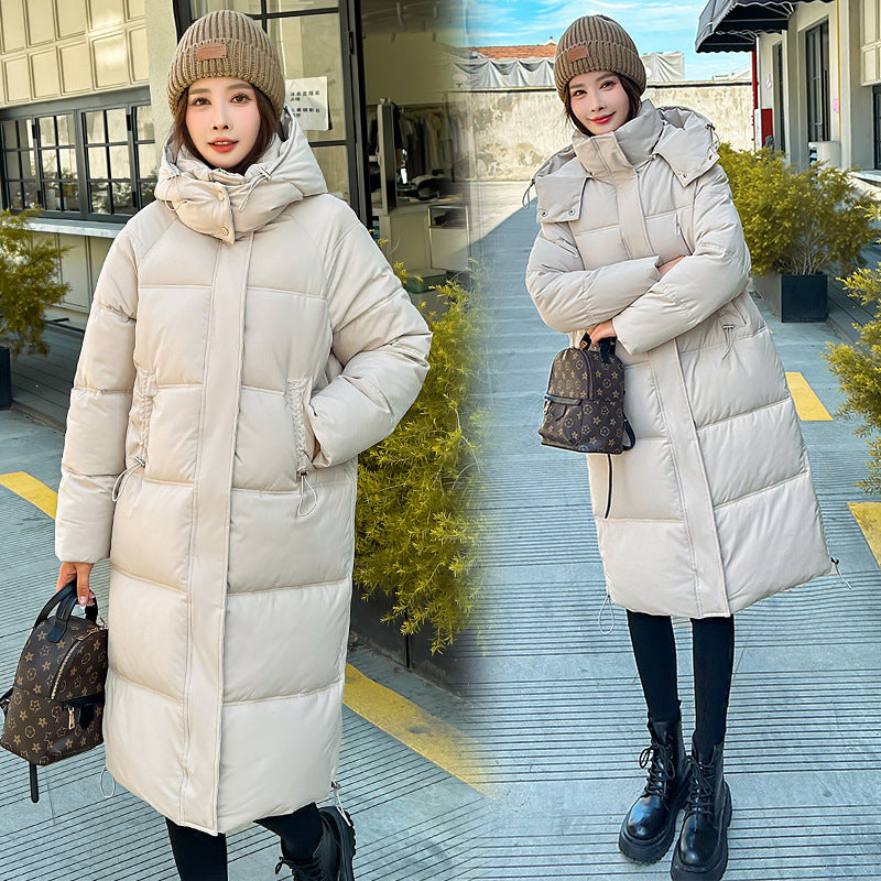 Thickened Down Loose Cotton Jacket Coat Thickened Down Loose Cotton Jacket Coat