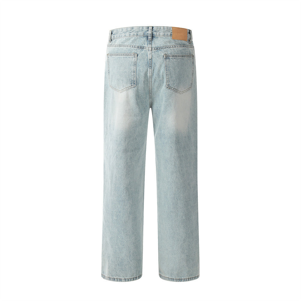 Fashion Knife Ripped Jeans For Men Fashion Knife Ripped Jeans For Men