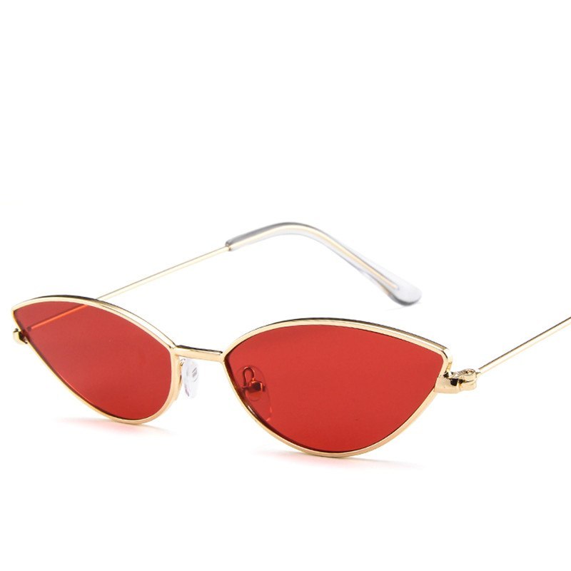 New Cute Sexy Sunglases Retro Cat Eye Sunglasses Women Metal Triangle Vintage Cateye Sun Glasses Female New Cute Sexy Sunglases Retro Cat Eye Sunglasses Women Metal Triangle Vintage Cateye Sun Glasses Female