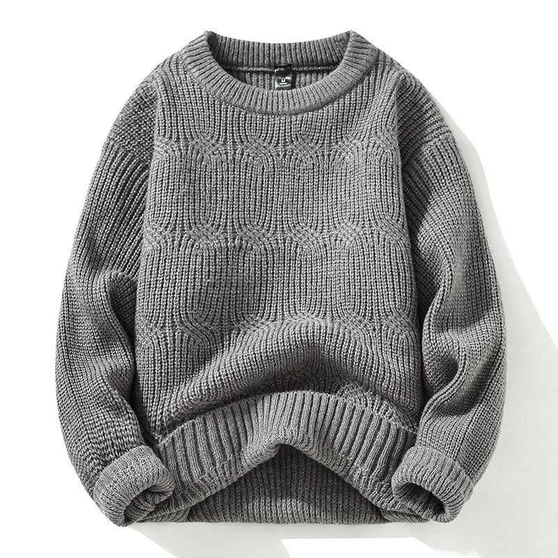 Autumn New Round Neck Pullover Base Autumn New Men's Sweater Autumn New Round Neck Pullover Base Autumn New Men's Sweater