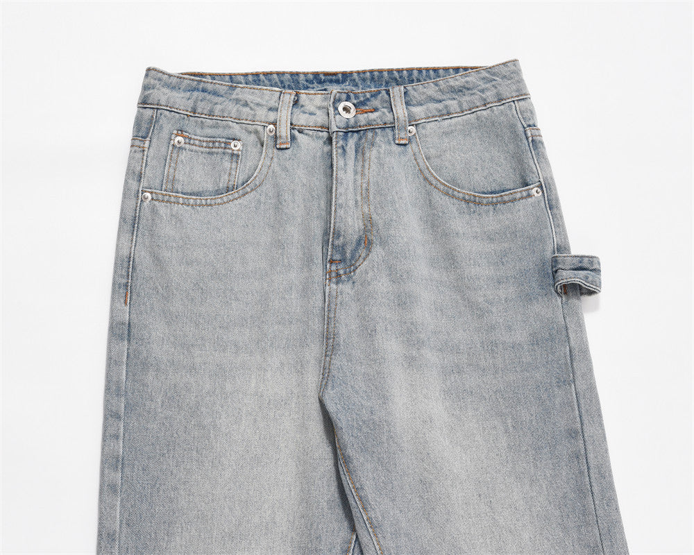 Fashion Personality American Straight Jeans Men Fashion Personality American Straight Jeans Men