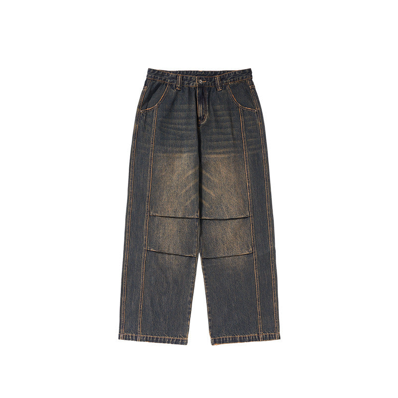 Men's Loose Retro Straight Jeans Men's Loose Retro Straight Jeans