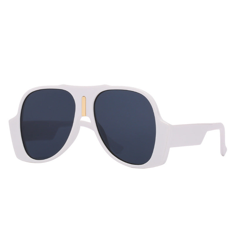 Retro Avant-garde Men And Women Fashion Big Frame Sunglasses Retro Avant-garde Men And Women Fashion Big Frame Sunglasses