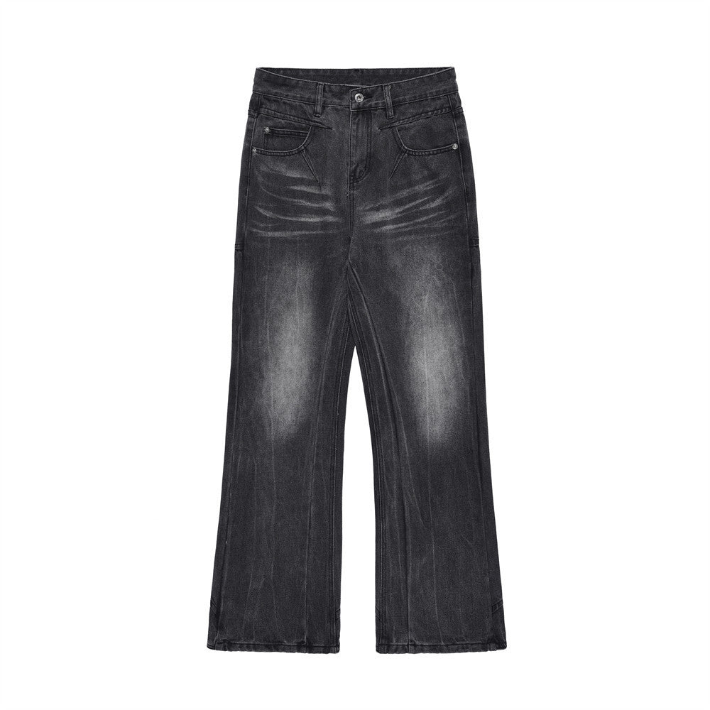 Bright White Jeans Baggy Straight Trousers Men Bright White Jeans Baggy Straight Trousers Men
