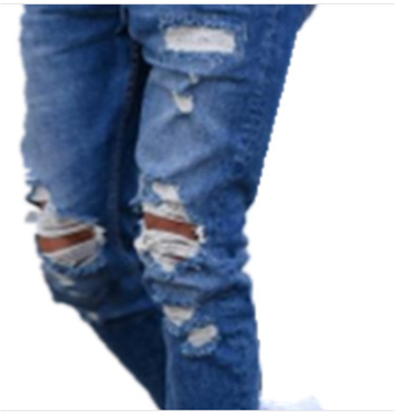 Hole men''s jeans Hole men''s jeans