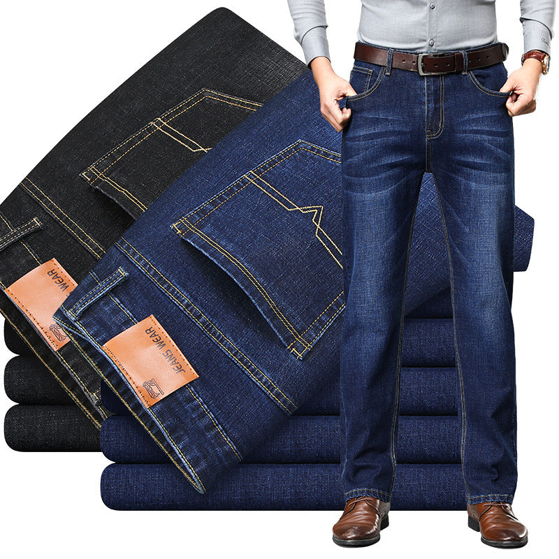 Jeans Men's Straight Loose Long Pants Men's New Large Size Casual Jeans Jeans Men's Straight Loose Long Pants Men's New Large Size Casual Jeans