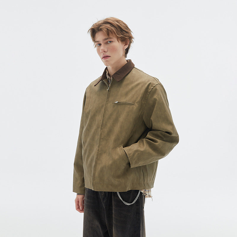 Men's Autumn New American Retro Jacket Men's Autumn New American Retro Jacket