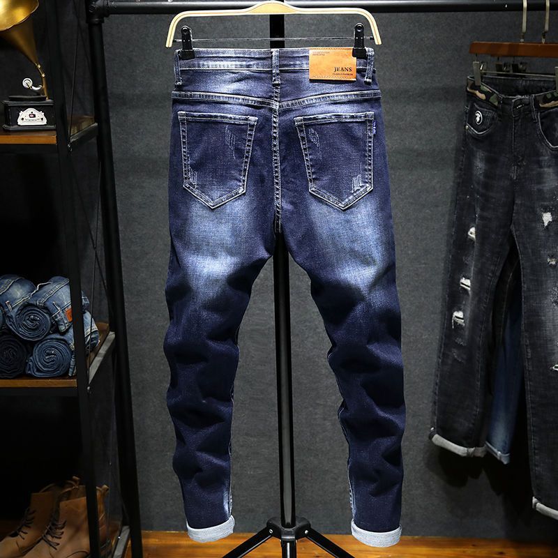 Stretch Jeans Men And Teenagers Casual Stretch Jeans Men And Teenagers Casual