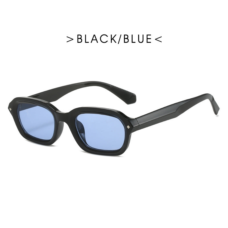 Retro High-grade Narrow Frame Square Sunglasses Women Retro High-grade Narrow Frame Square Sunglasses Women