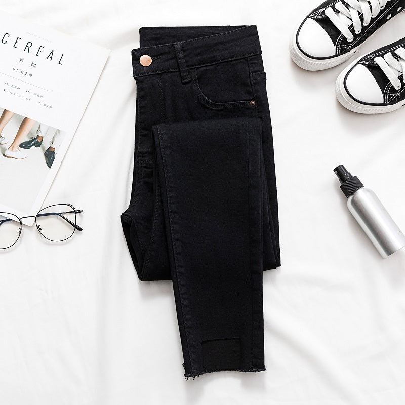 Black Hole Jeans Skinny Plus Size Pants Black Hole Jeans Skinny Plus Size Pants