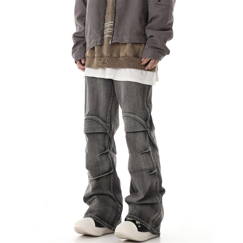 Retro Washed Distressed Skinny Jeans Casual Pants For Men Retro Washed Distressed Skinny Jeans Casual Pants For Men