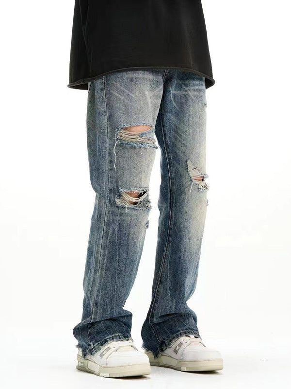 Ripped Jeans Men's American Ins Ripped Jeans Men's American Ins
