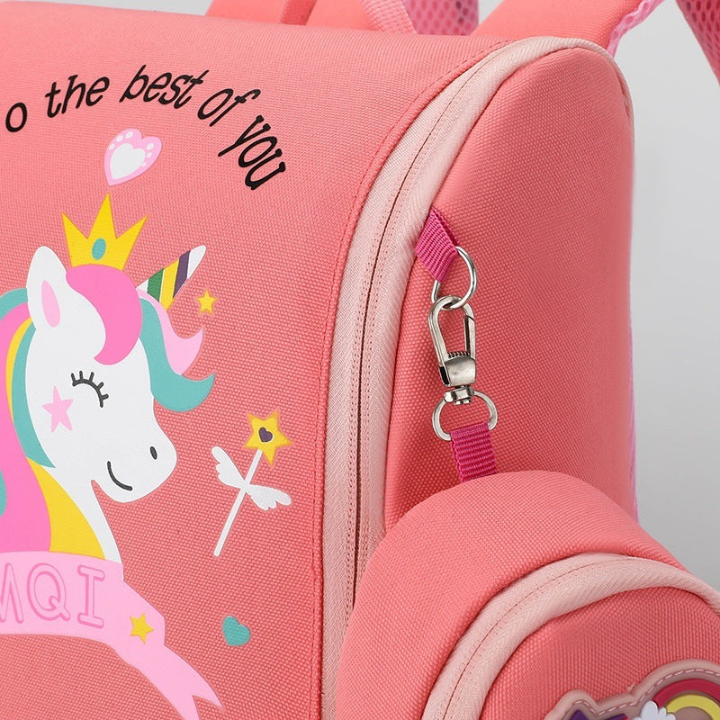 Cartoon Children's Backpack Kindergarten Primary School Students Cartoon Children's Backpack Kindergarten Primary School Students