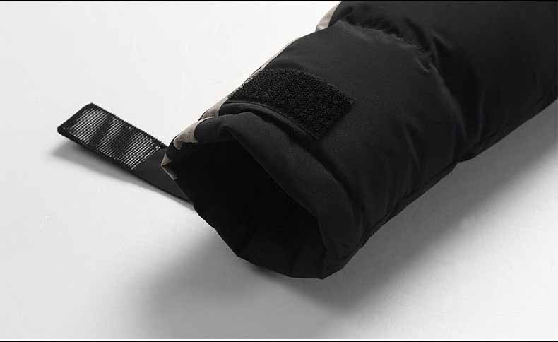 Men's Polyester Plus Velvet Padded Padded Jacket Men's Polyester Plus Velvet Padded Padded Jacket